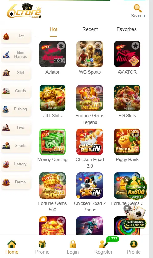 6Crore Game